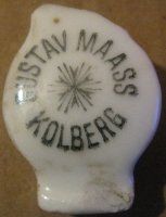 Kołobrzeg Gustav Maass porcelanka 03