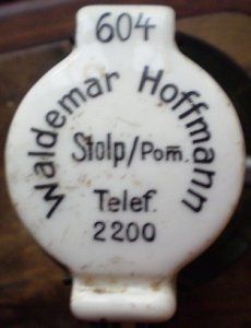 Słupsk Valdemar Hoffmann porcelanka 01