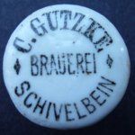 Świdwin C. Gutzke Brauerei porcelanka 01