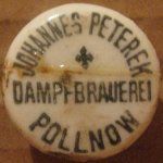 Polanów Johannes Peterek Dampfbrauerei porcelanka 01
