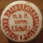 Sławno Brauereigesellschaft A. Schultz porcelanka 4-03