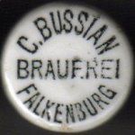 Złocieniec Carl Bussian Brauerei porcelanka 01