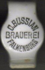 Złocieniec Carl Bussian Brauerei porcelanka 02